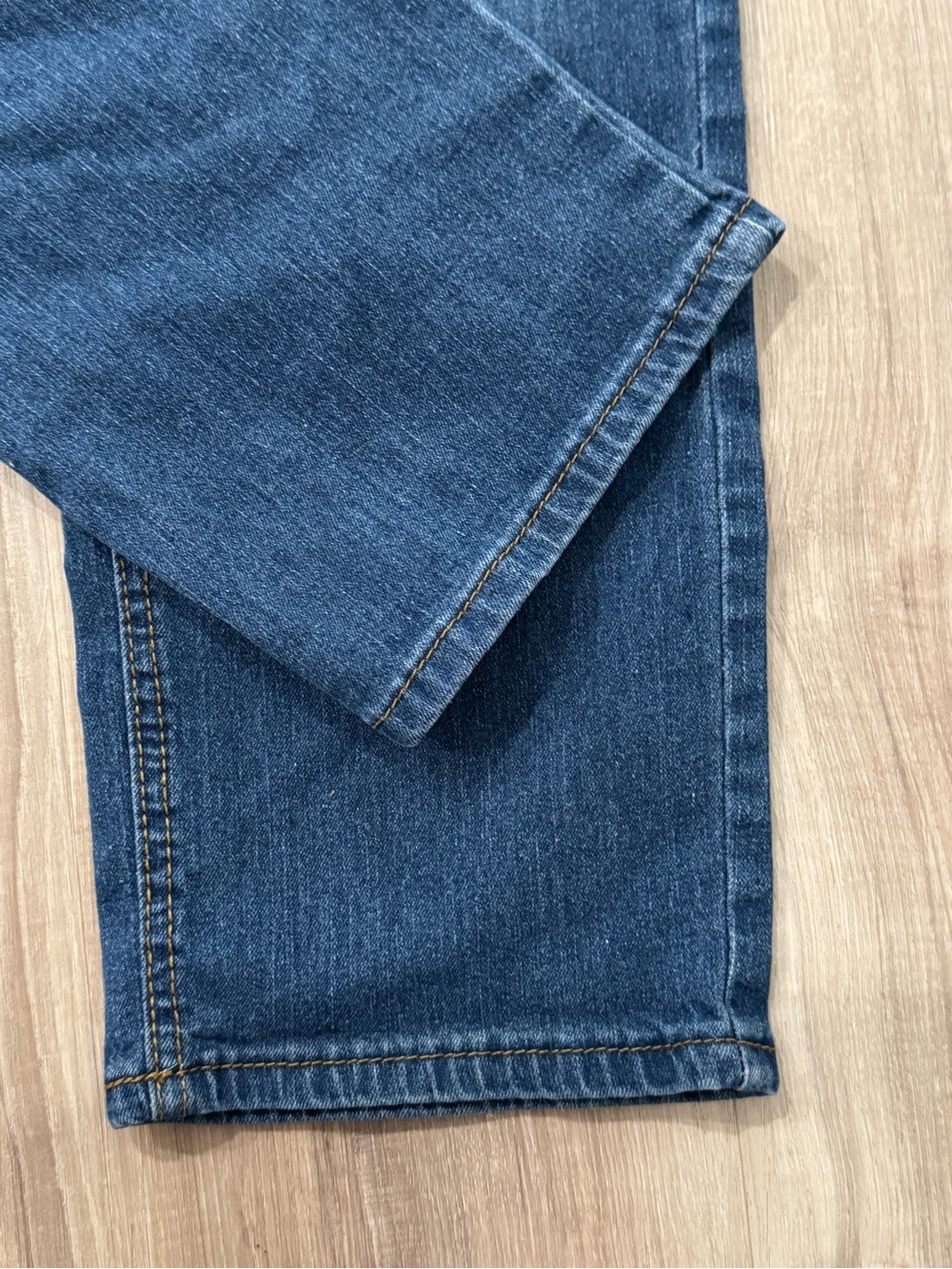 Tailor Vintage Dark Blue Straight-Leg Men's Jeans - Picture 4 of 6